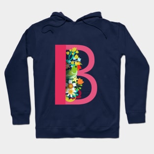 Tropical alphabet B Hoodie